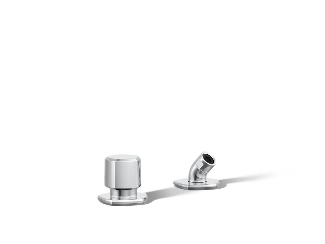 Kohler Occasion Deck-mount handshower holder and two-way diverter valve - Polished Chrome by Kohler