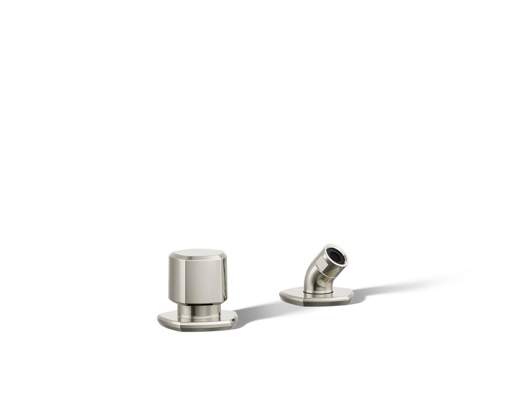 Kohler Occasion Deck-mount handshower holder and two-way diverter valve - Vibrant Polished Nickel by Kohler
