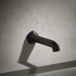 Kohler Occasion Wall-mount bath spout with Straight design, 8'' - Matte Black - image 2