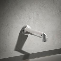 Kohler Occasion Wall-mount bath spout with Straight design, 8'' - Polished Chrome - image 2