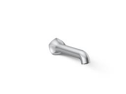 Kohler Occasion Wall-mount bath spout with Straight design, 8'' - Polished Chrome - image 1