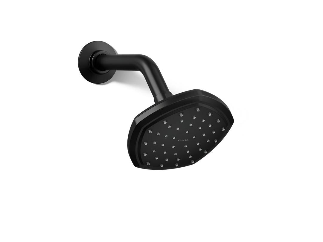 Kohler Occasion Single-function showerhead, 2.5 gpm - Matte Black by Kohler