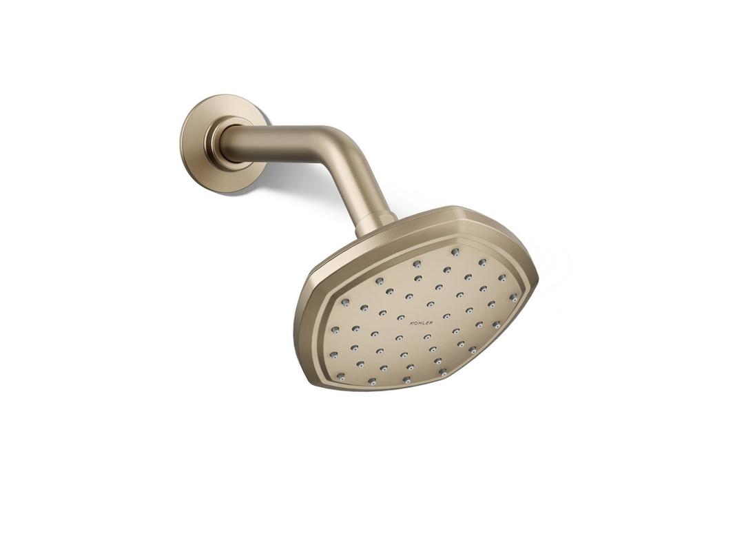 Kohler Occasion Single-function showerhead, 2.5 gpm - Vibrant Brushed Bronze by Kohler