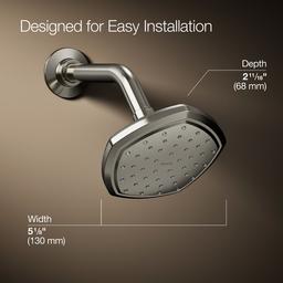 Kohler Occasion Single-function showerhead, 2.5 gpm - Polished Nickel - image 3