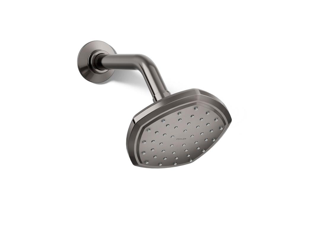 Kohler Occasion Single-function showerhead, 2.5 gpm - Vibrant Titanium by Kohler
