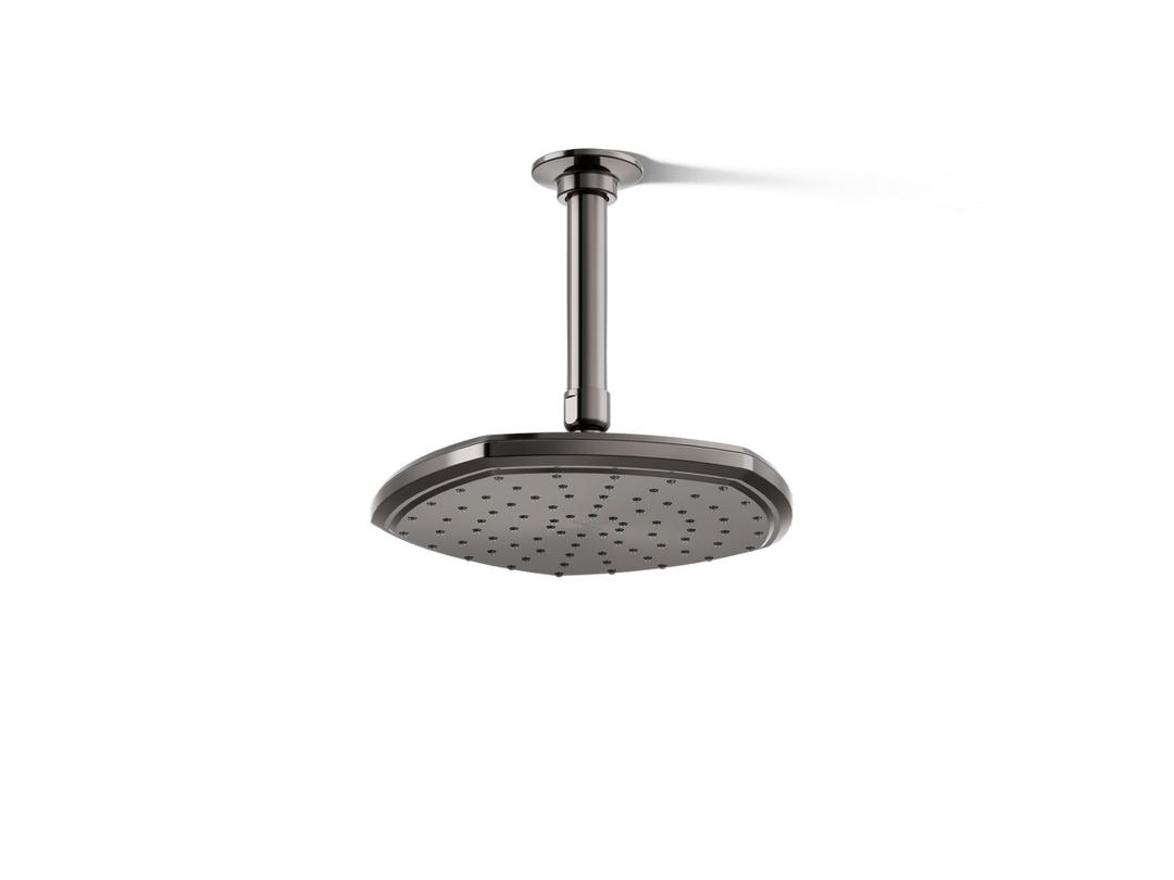 Kohler Occasion 8'' single-function rainhead, 2.5 gpm - Vibrant Titanium by Kohler