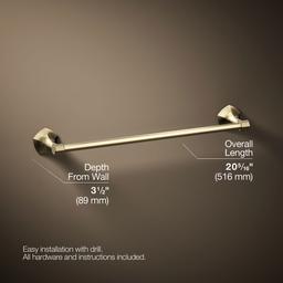 Kohler | Occasion | Towel Bar - Vibrant French Gold - image 3