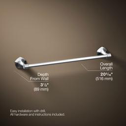Kohler | Occasion | Towel Bar - Polished Chrome - image 3
