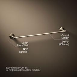 Kohler | Occasion | Towel Bar - Vibrant Brushed Bronze - image 3