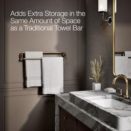 Kohler | Occasion | Towel Bar - Vibrant French Gold - image 4