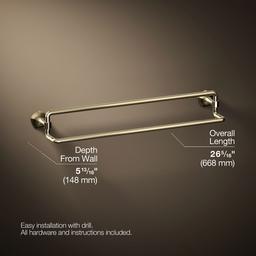 Kohler | Occasion | Towel Bar - Vibrant French Gold - image 3