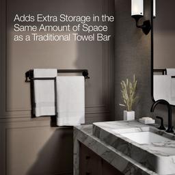 Kohler | Occasion | Towel Bar - Matte Black - image 4