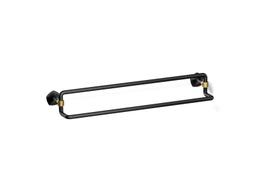 Kohler | Occasion | Towel Bar - Matte Black With Brushed Moderne Brass - image 1