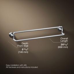 Kohler | Occasion | Towel Bar - Polished Chrome - image 3