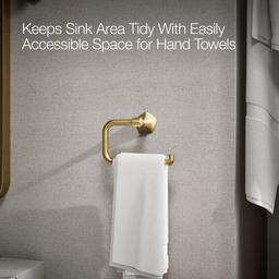 Kohler | Occasion | Towel Ring - Vibrant Brushed Moderne Brass - image 4