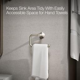 Kohler | Occasion | Towel Ring - Vibrant Brushed Nickel - image 4