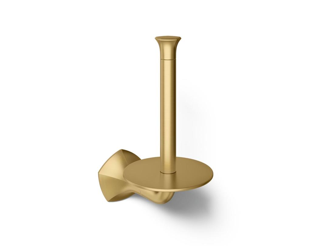 Kohler | Occasion | Toilet Paper Holder - Vibrant Brushed Moderne Brass by Kohler