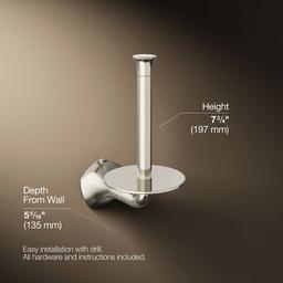 Kohler | Occasion | Toilet Paper Holder - Vibrant Polished Nickel - image 3