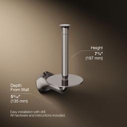 Kohler | Occasion | Toilet Paper Holder - Vibrant Titanium - image 3