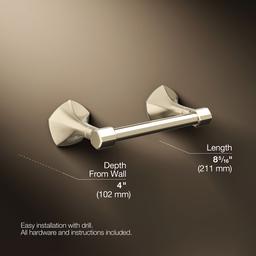 Kohler | Occasion | Toilet Paper Holder - Vibrant French Gold - image 3