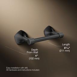 Kohler | Occasion | Toilet Paper Holder - Matte Black - image 3