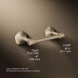 Kohler | Occasion | Toilet Paper Holder - Vibrant Brushed Bronze - image 3