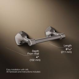 Kohler | Occasion | Toilet Paper Holder - Vibrant Titanium - image 3