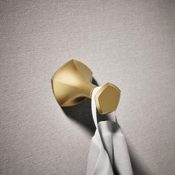 Kohler | Occasion | Robe Hook - Vibrant Brushed Moderne Brass - image 2