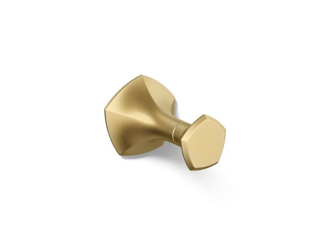 Kohler | Occasion | Robe Hook - Vibrant Brushed Moderne Brass