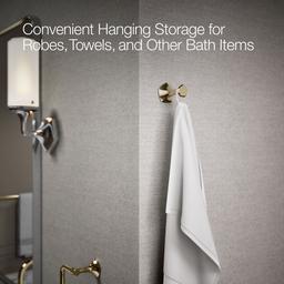 Kohler | Occasion | Robe Hook - Vibrant French Gold - image 4