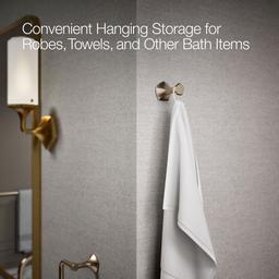 Kohler | Occasion | Robe Hook - Vibrant Brushed Bronze - image 4