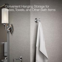 Kohler | Occasion | Robe Hook - Polished Chrome - image 4