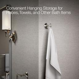 Kohler | Occasion | Robe Hook - Vibrant Polished Nickel - image 4