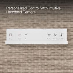 PureWash E700 Elongated bidet toilet seat with remote control - image 4