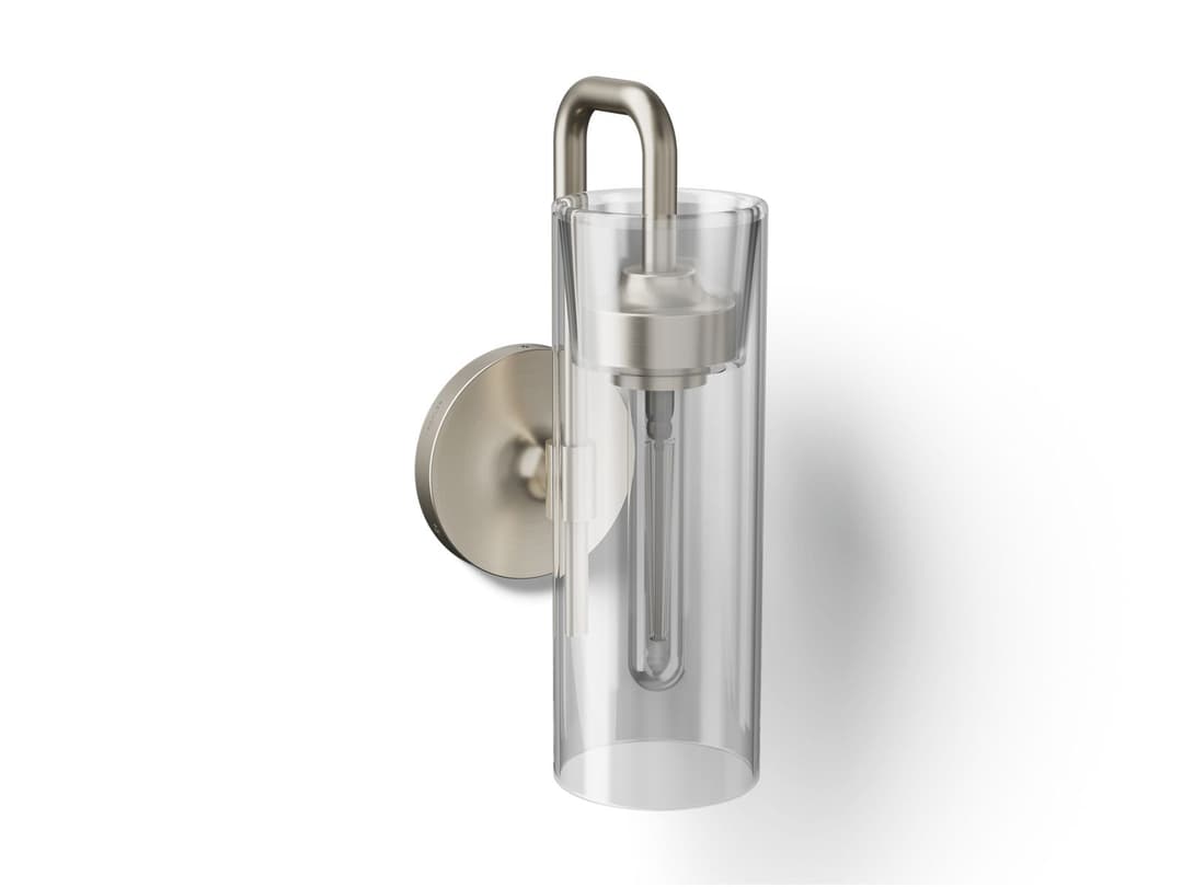 Kohler Purist One-light sconce - Brushed Nickel by Kohler