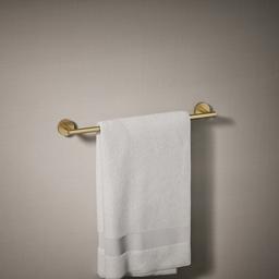 Kohler Elate 18'' towel bar - Vibrant Brushed Moderne Brass - image 2