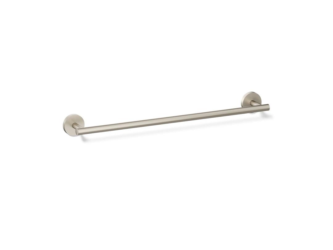 Kohler Elate 18'' towel bar - Vibrant Brushed Nickel by Kohler