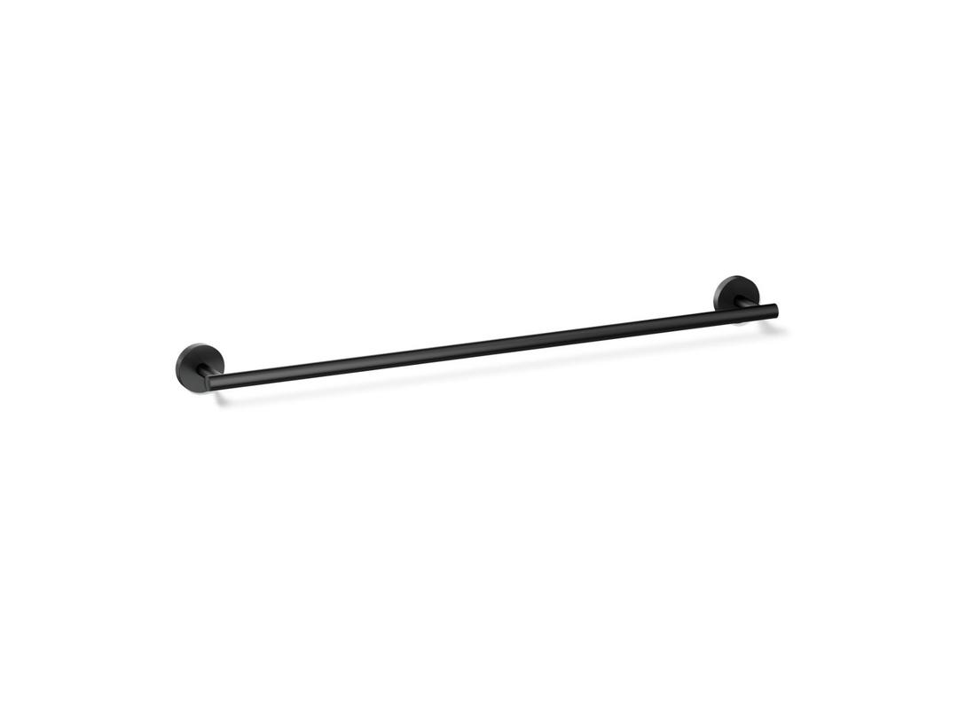 Kohler Elate 24'' towel bar - Matte Black by Kohler