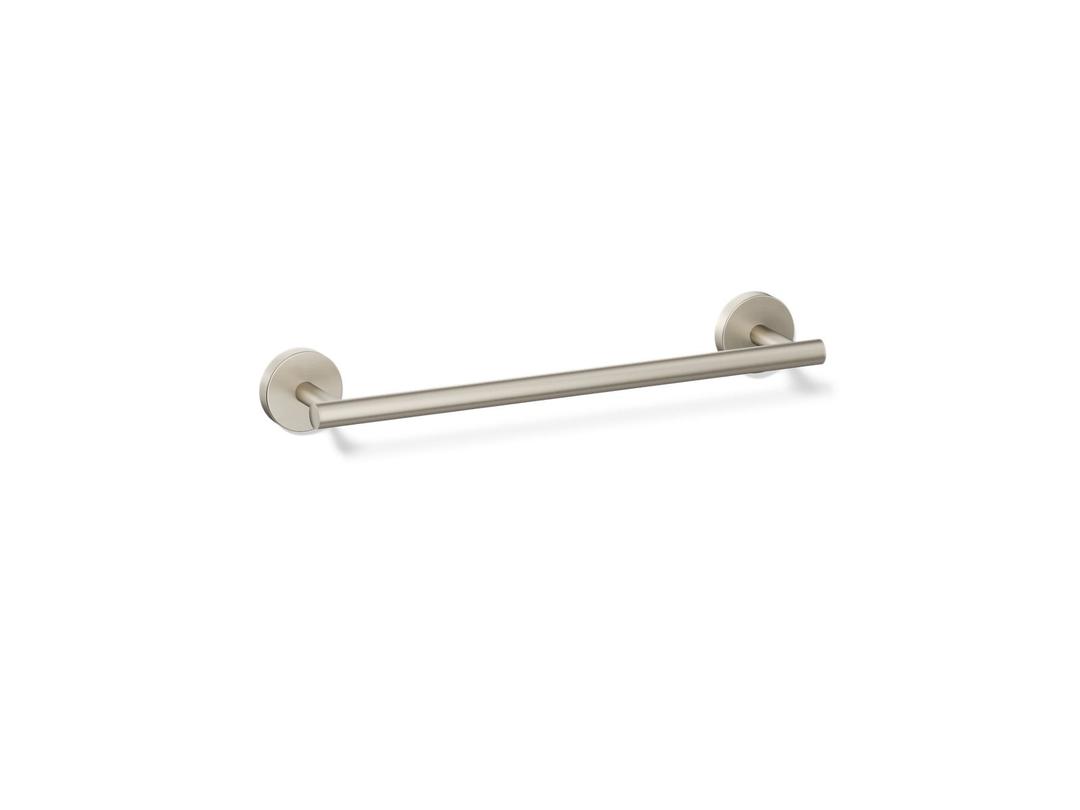 Kohler Elate 12'' towel bar - Vibrant Brushed Nickel by Kohler