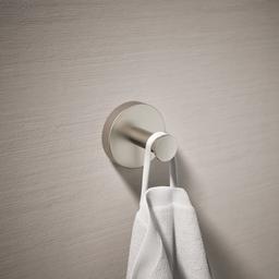 Kohler Elate Robe hook - Vibrant Brushed Nickel - image 2