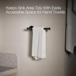 Kohler Elate 9'' towel arm - Matte Black - image 4