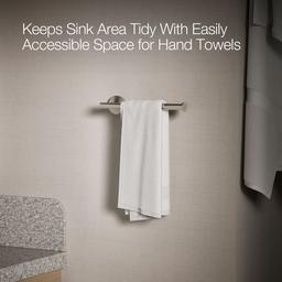 Kohler Elate 9'' towel arm - Vibrant Brushed Nickel - image 4