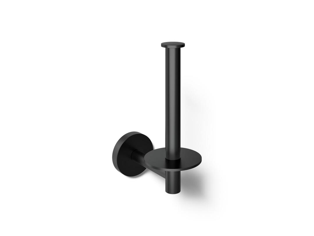 Kohler Elate Vertical toilet paper holder - Matte Black by Kohler