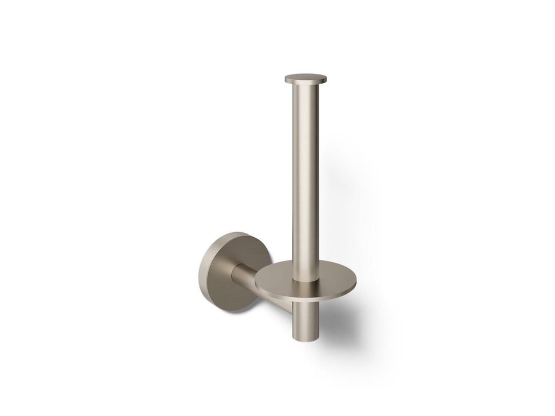 Kohler Elate Vertical toilet paper holder - Vibrant Brushed Nickel by Kohler