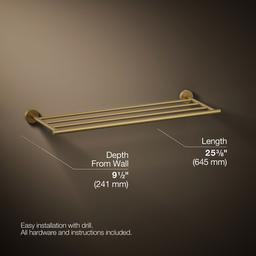 Kohler Elate Hotelier - Vibrant Brushed Moderne Brass - image 3