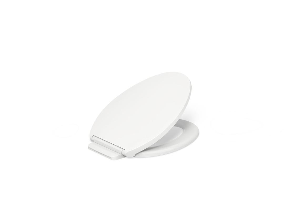 Glissade ReadyLatch Quiet-CloseE elongated toilet seat by Kohler