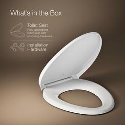 Glissade ReadyLatch Quiet-CloseE elongated toilet seat - image 6