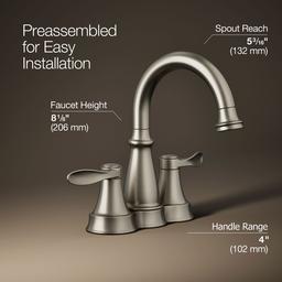 Bellera Centerset bathroom sink faucet, 1.2 gpm - image 3