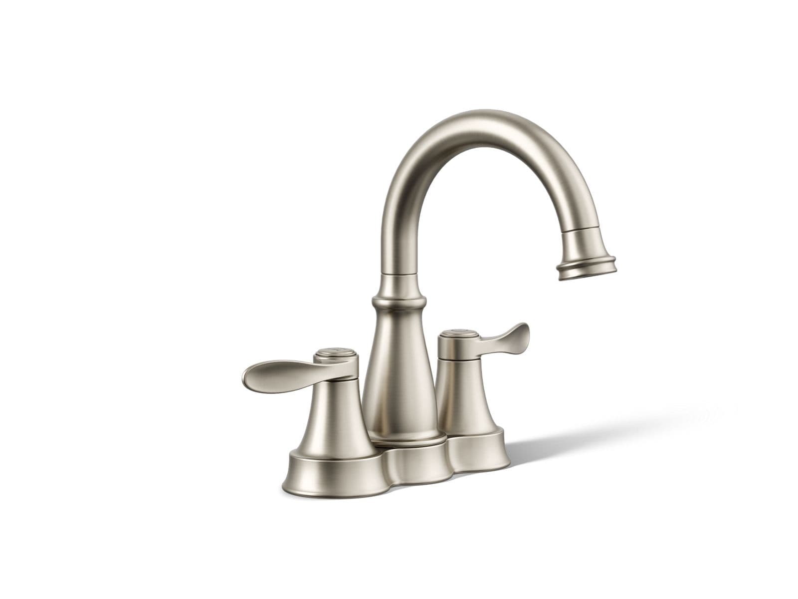 Kohler Bellera Centerset bathroom sink faucet, 1.2 gpm - Vibrant Brushed Nickel by Kohler