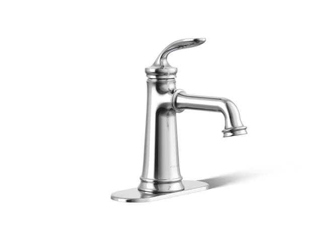 Kohler Bellera Single-handle bathroom sink faucet, 0.5 gpm - Polished Chrome